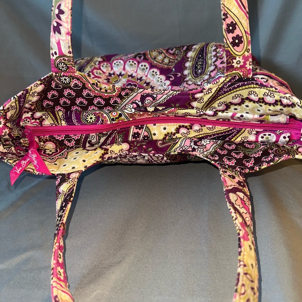 Vera Bradley Satchel Very Berry Paisley Boho Purse/Handbag
Retired - Picture 9 of 9